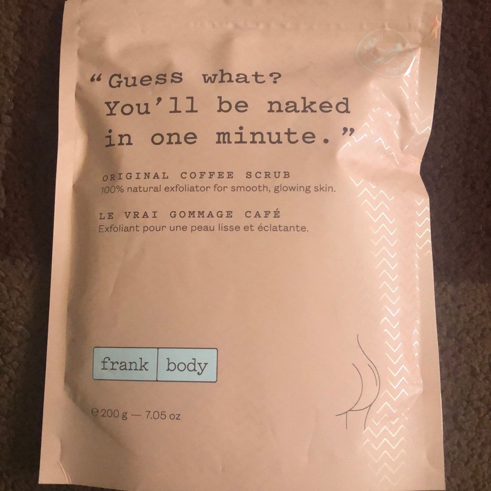 Frank Body coffee Scrub